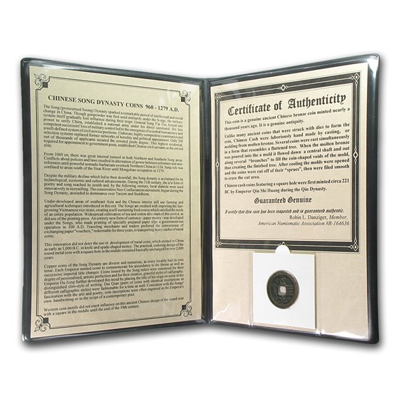 Chinese Song Dynasty Coin & Album Chinese Song Dynasty Coin & Album